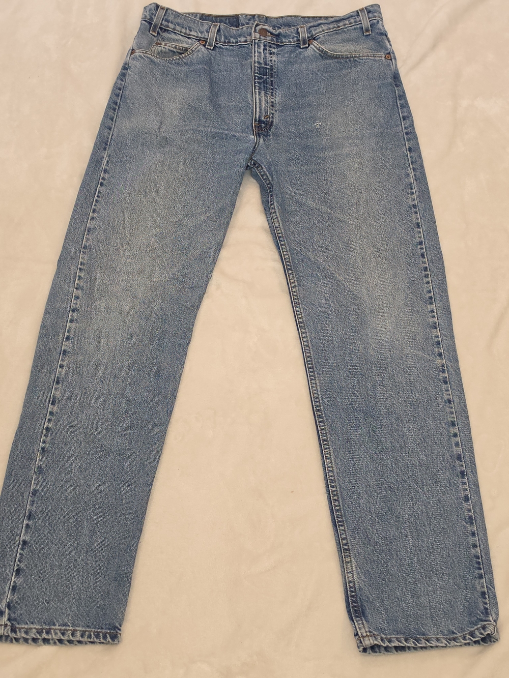 Vintage Levi’s 505 Orange Tab Regular Straight Leg Jeans Medium Wash 38x34 Men
